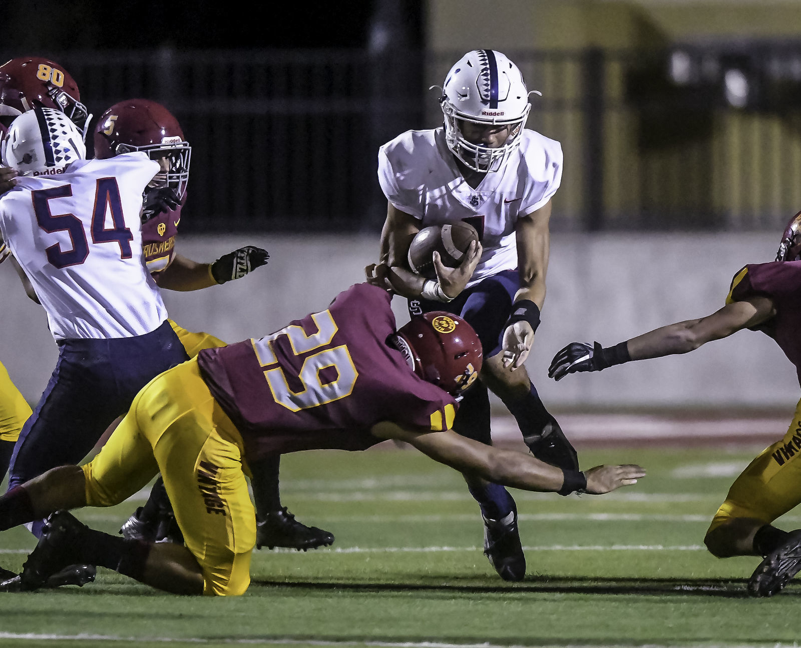 Vintage vs. Justin-Siena football